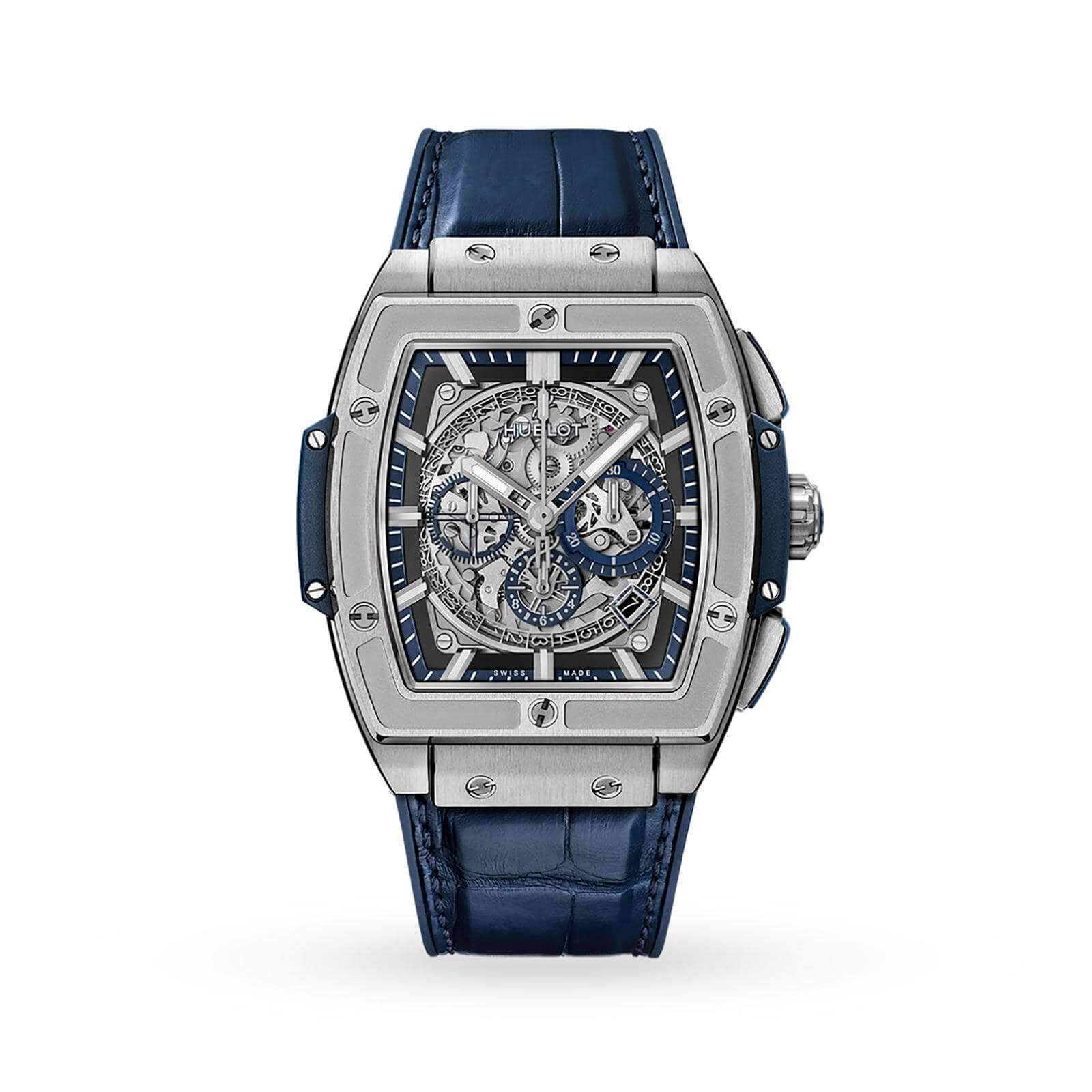 Hublot spirit of sale big bang titanium blue